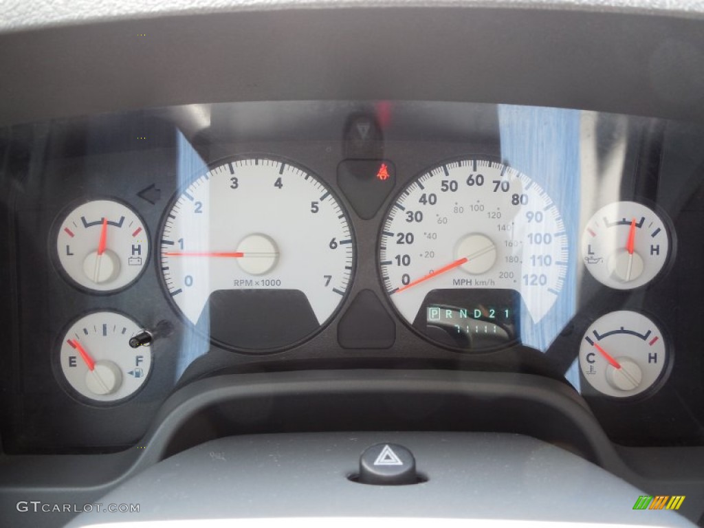 2008 Dodge Ram 1500 SXT Mega Cab Gauges Photos