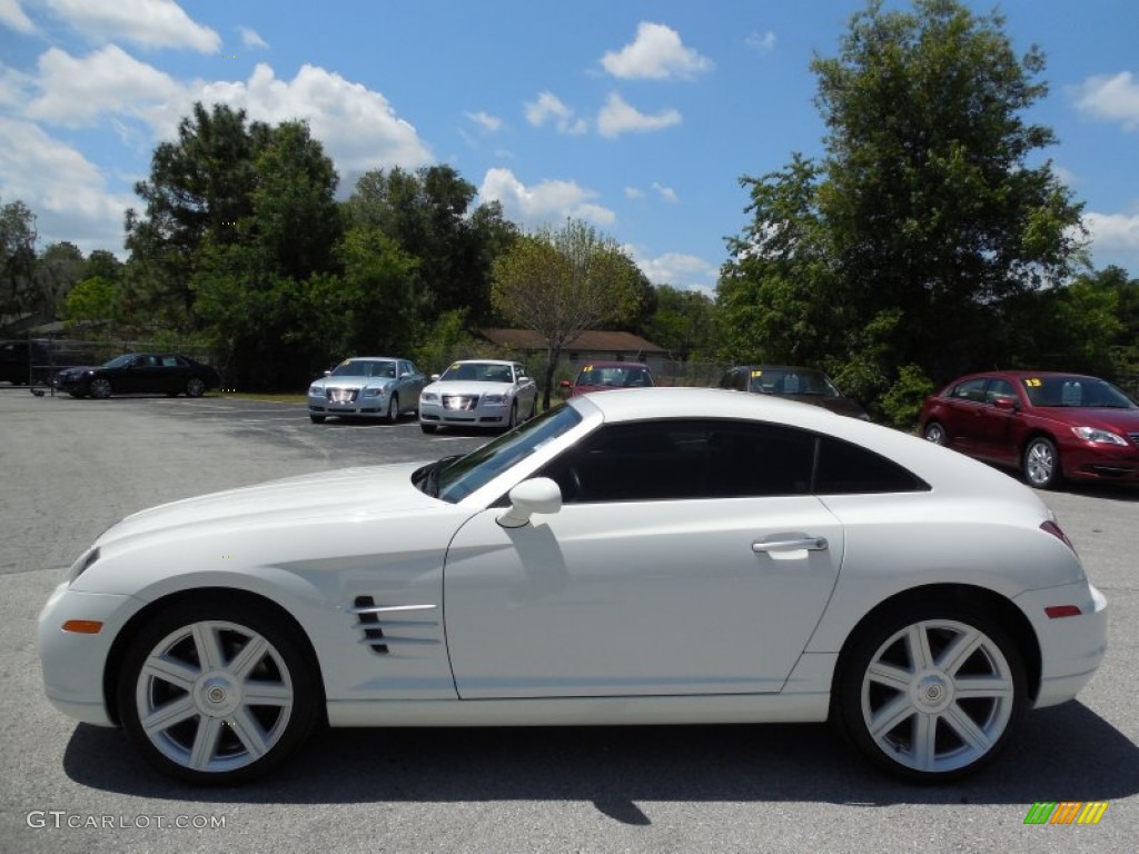 2004 Crossfire Limited Coupe - Alabaster White / Dark Slate Gray photo #2