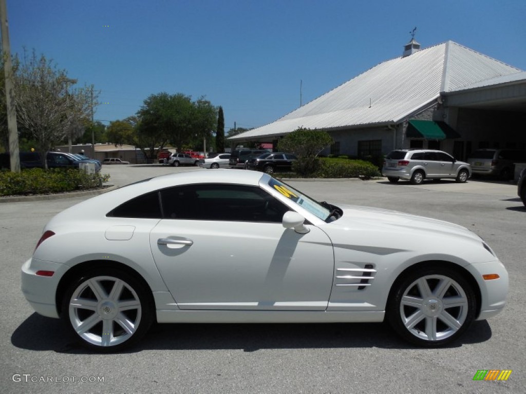 2004 Crossfire Limited Coupe - Alabaster White / Dark Slate Gray photo #8