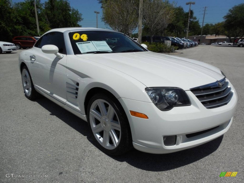 2004 Crossfire Limited Coupe - Alabaster White / Dark Slate Gray photo #9