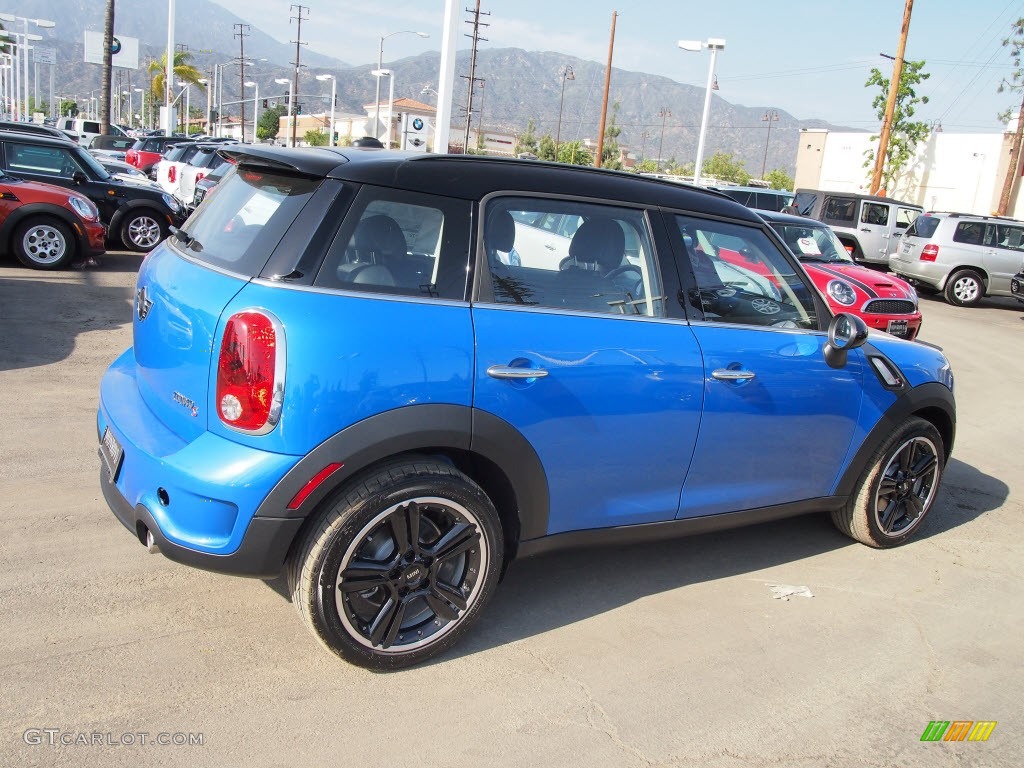 True Blue Metallic 2013 Mini Cooper S Countryman Exterior Photo #80144368