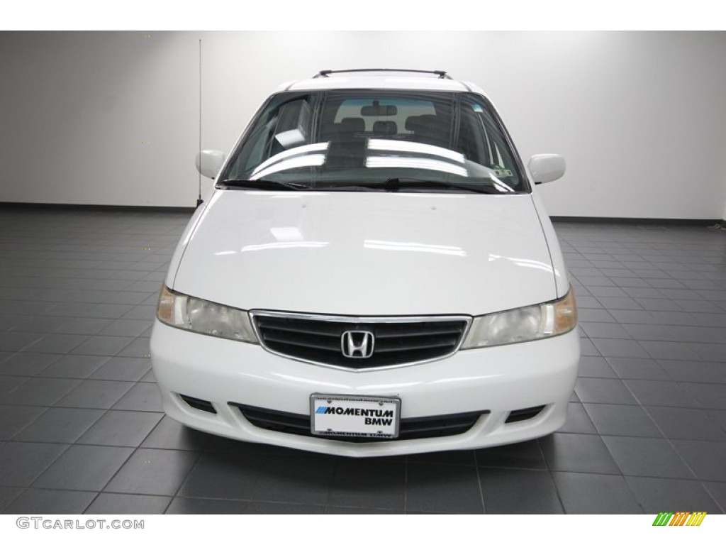 2002 Odyssey EX - Taffeta White / Quartz Gray photo #6