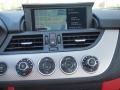 2013 BMW Z4 Coral Red Interior Navigation Photo