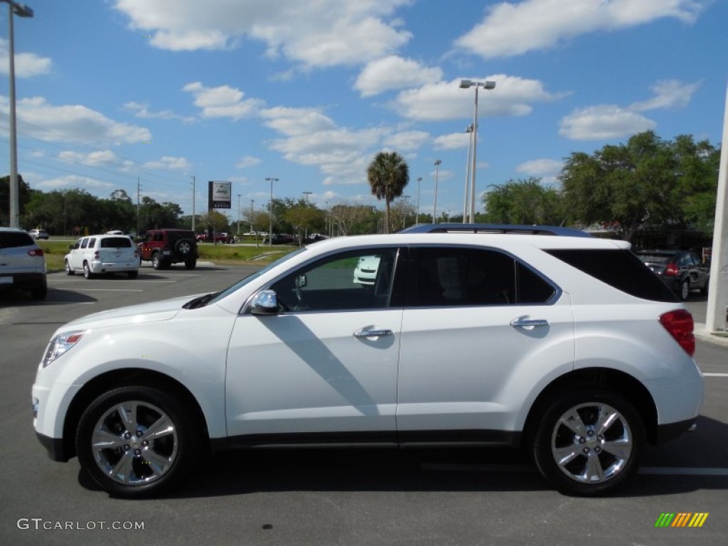 2010 Equinox LTZ - Summit White / Jet Black photo #2