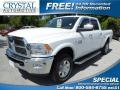 2012 Bright White Dodge Ram 2500 HD Laramie Crew Cab 4x4  photo #1