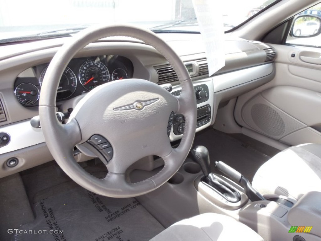 Taupe Interior 2006 Chrysler Sebring Touring Convertible Photo #80148686