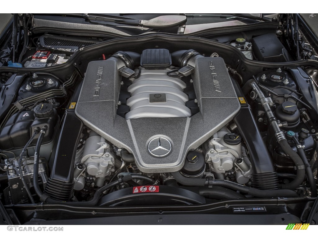 2011 Mercedes-Benz SL 63 AMG Roadster 6.3 Liter AMG DOHC 32-Valve VVT V8 Engine Photo #80149005