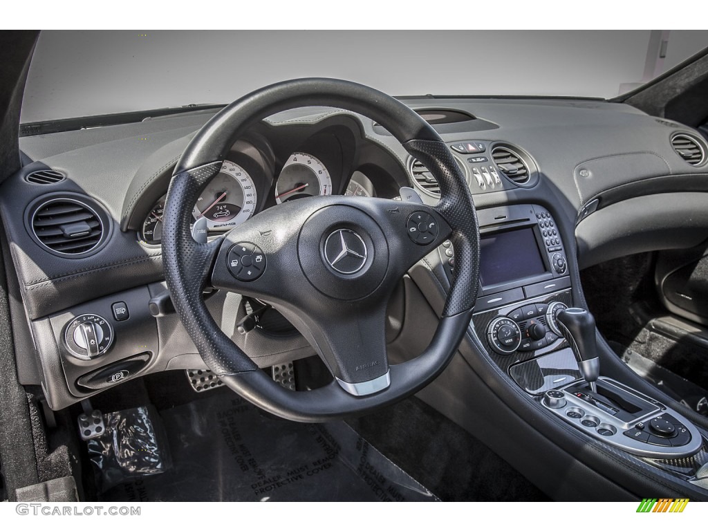 2011 Mercedes-Benz SL 63 AMG Roadster Black Dashboard Photo #80149298