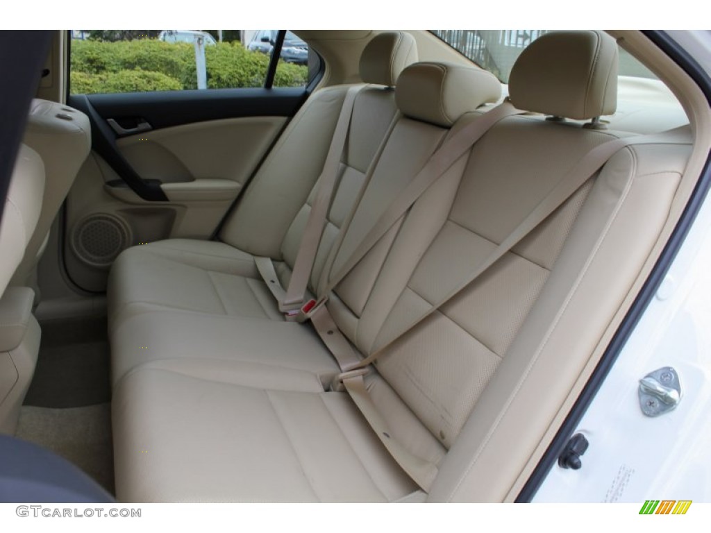 2010 Acura TSX Sedan Rear Seat Photo #80149549