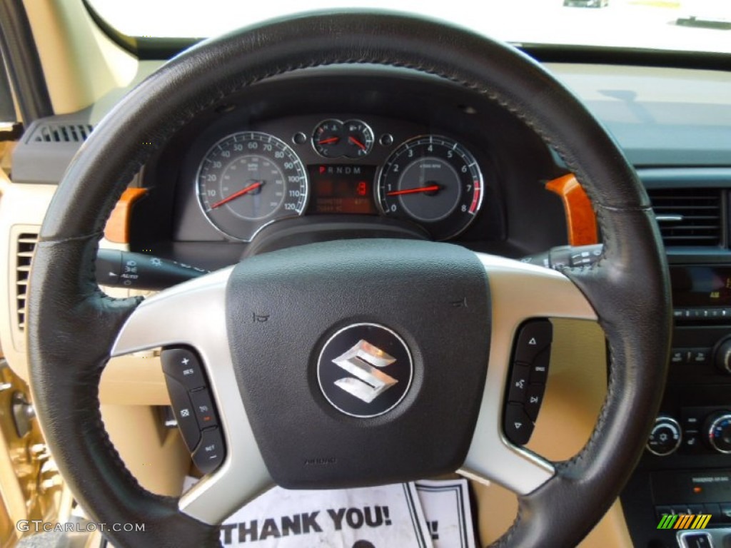 2007 XL7 Luxury AWD - Prairie Gold Metallic / Beige photo #14