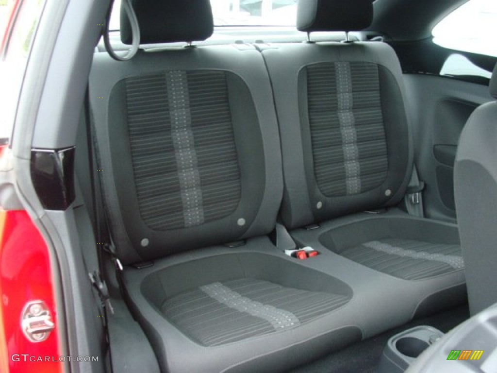 2012 Volkswagen Beetle Turbo Rear Seat Photo #80149674