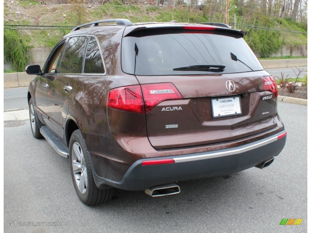 2011 MDX Technology - Ionized Bronze Metallic / Parchment photo #6