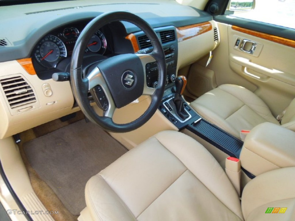 2007 XL7 Luxury AWD - Prairie Gold Metallic / Beige photo #26