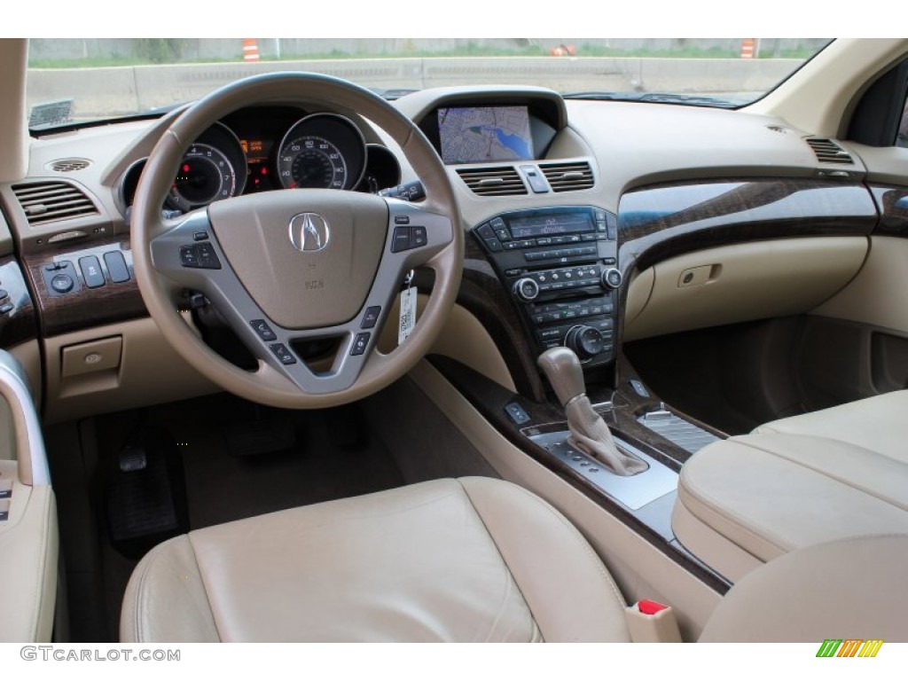 Parchment Interior 2011 Acura MDX Technology Photo #80149821