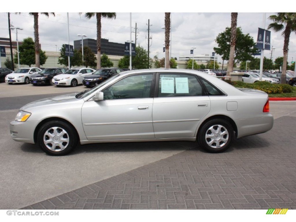 2000 Avalon XL - Lunar Mist Metallic / Stone photo #6