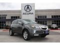 2010 Polished Metal Metallic Acura MDX   photo #1