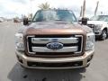 2011 Golden Bronze Metallic Ford F250 Super Duty King Ranch Crew Cab 4x4  photo #2