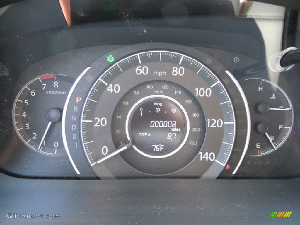 2013 CR-V LX AWD - Alabaster Silver Metallic / Gray photo #20