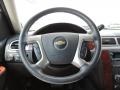Ebony 2012 Chevrolet Suburban LS Steering Wheel