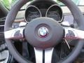 Black 2008 BMW Z4 3.0i Roadster Steering Wheel