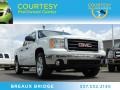 2007 Summit White GMC Sierra 1500 SLE Crew Cab  photo #1