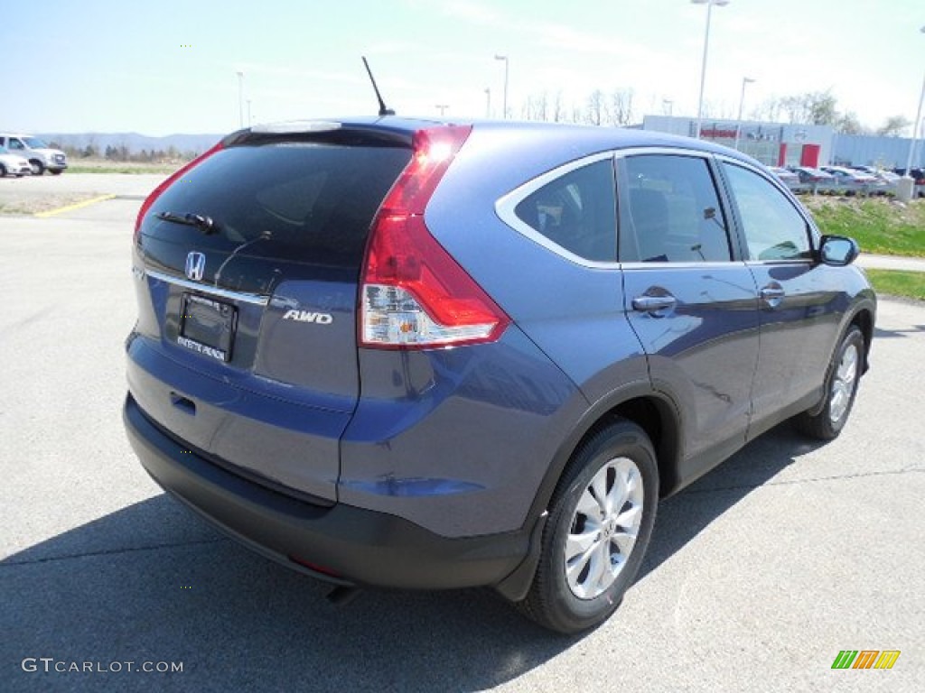 2013 CR-V EX AWD - Twilight Blue Metallic / Gray photo #18
