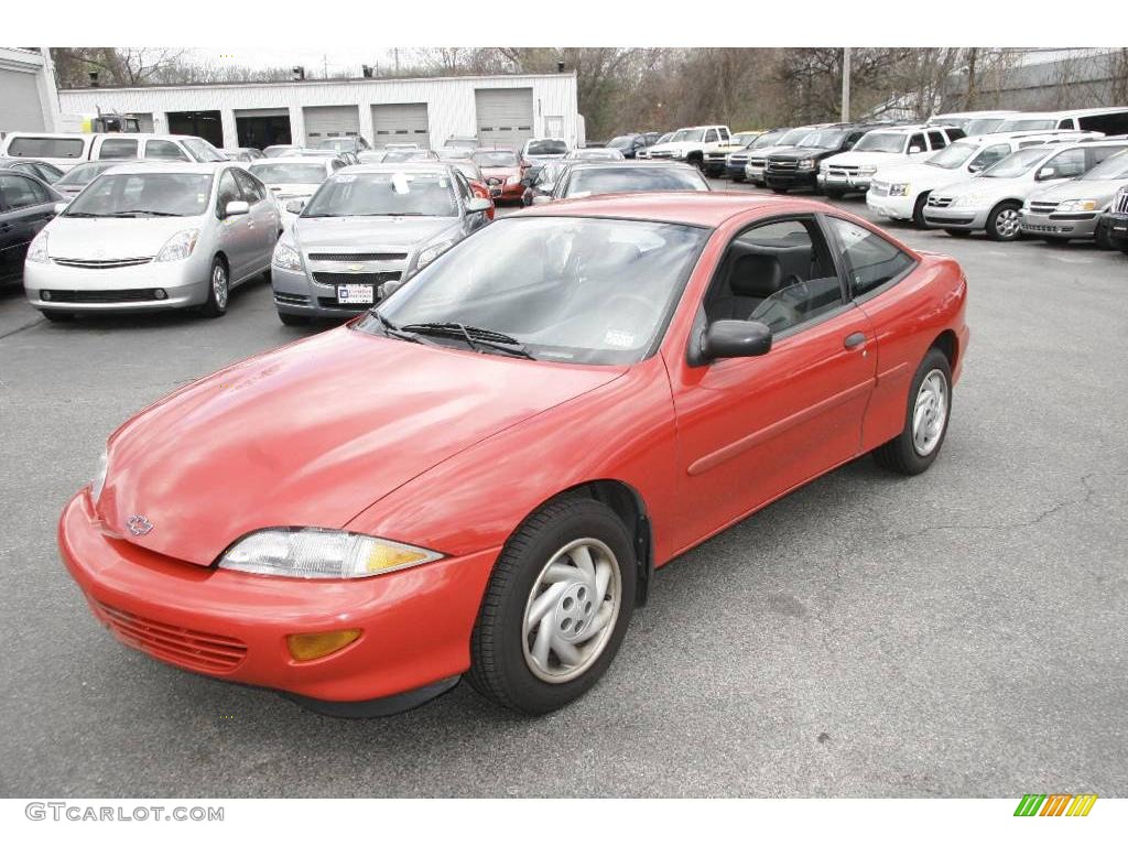 1999 Cavalier Coupe - Bright Red / Graphite photo #1