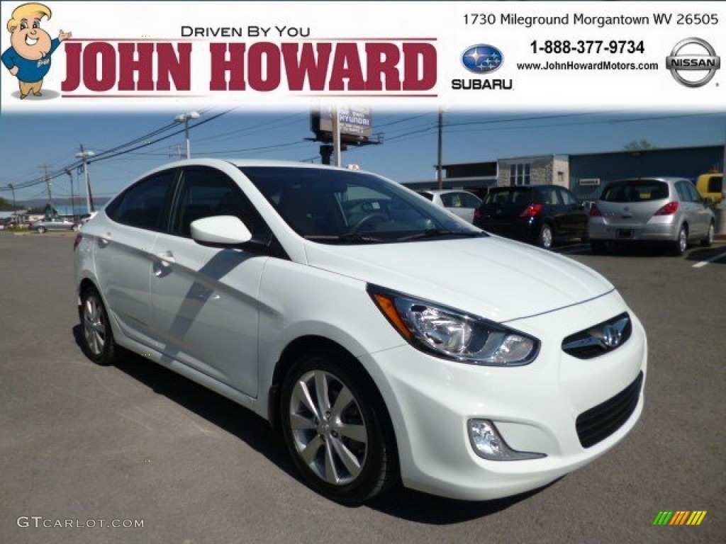 Century White Hyundai Accent