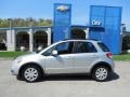 2011 Quicksilver Metallic Suzuki SX4 Crossover Technology AWD  photo #2