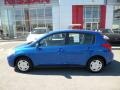 Metallic Blue - Versa 1.8 S Hatchback Photo No. 8