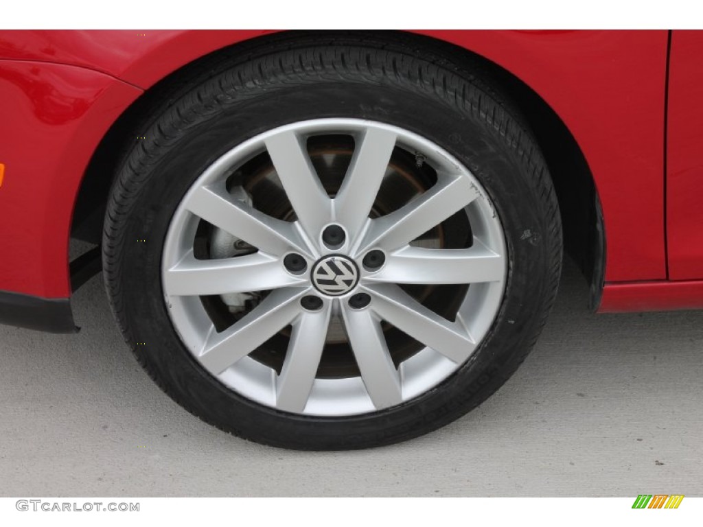 2010 Volkswagen Jetta Wolfsburg Edition Sedan Wheel Photo #80154655