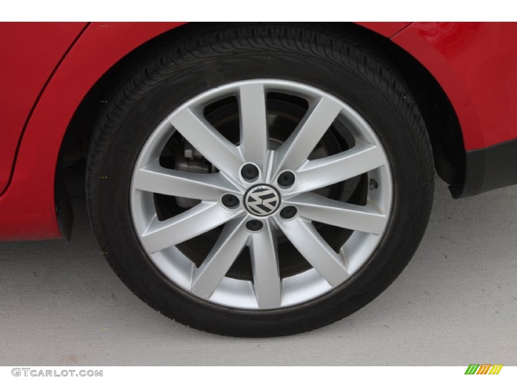 2010 Volkswagen Jetta Wolfsburg Edition Sedan Wheel Photo #80154687