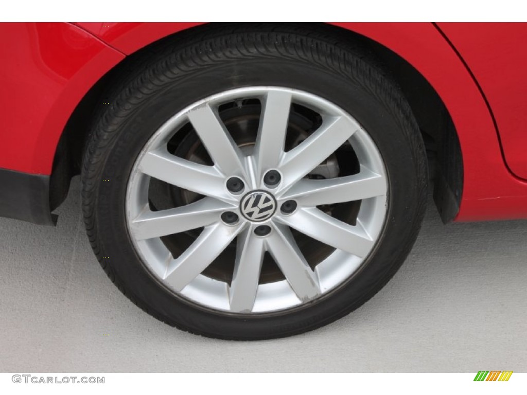 2010 Volkswagen Jetta Wolfsburg Edition Sedan Wheel Photo #80154747