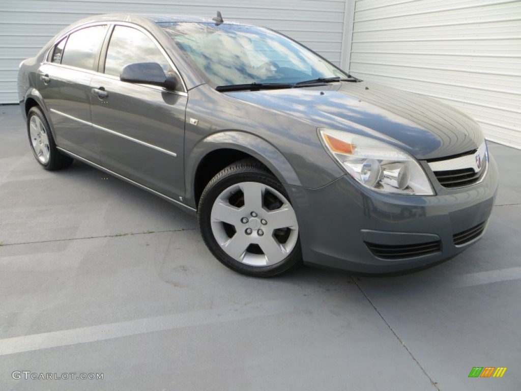 2008 Aura XE 3.5 - Techno Gray / Gray photo #1