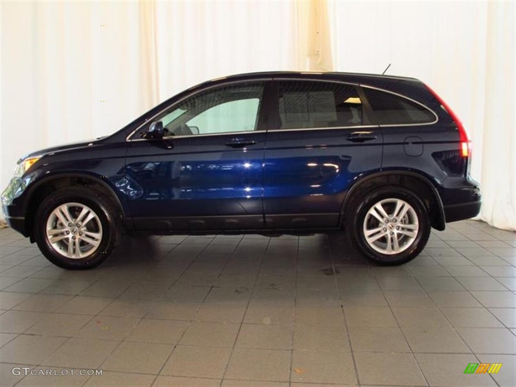 2011 CR-V EX-L 4WD - Royal Blue Pearl / Gray photo #7