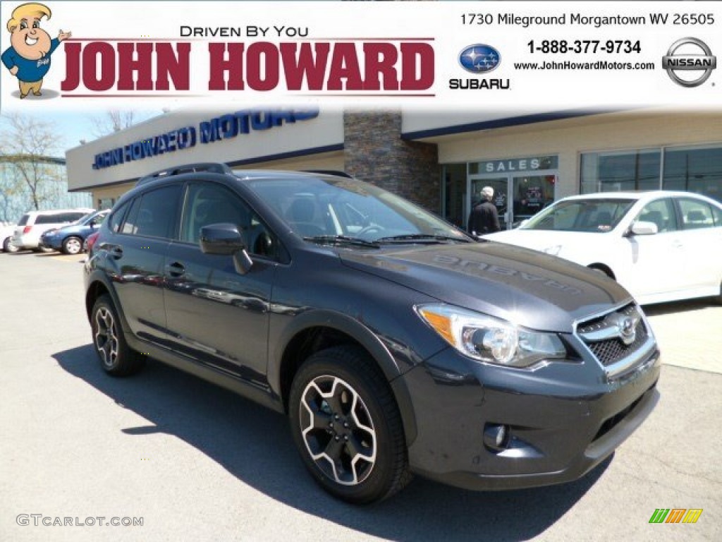 2013 XV Crosstrek 2.0 Premium - Dark Gray Metallic / Black photo #1