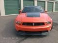 2012 Competition Orange Ford Mustang Boss 302  photo #2