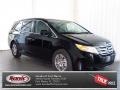 2013 Crystal Black Pearl Honda Odyssey EX  photo #1