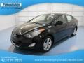 2013 Black Hyundai Elantra GLS  photo #2