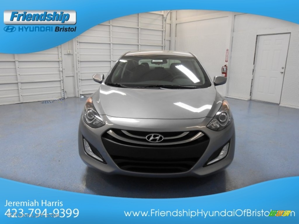 2013 Elantra GT - Titanium Gray Metallic / Black photo #3
