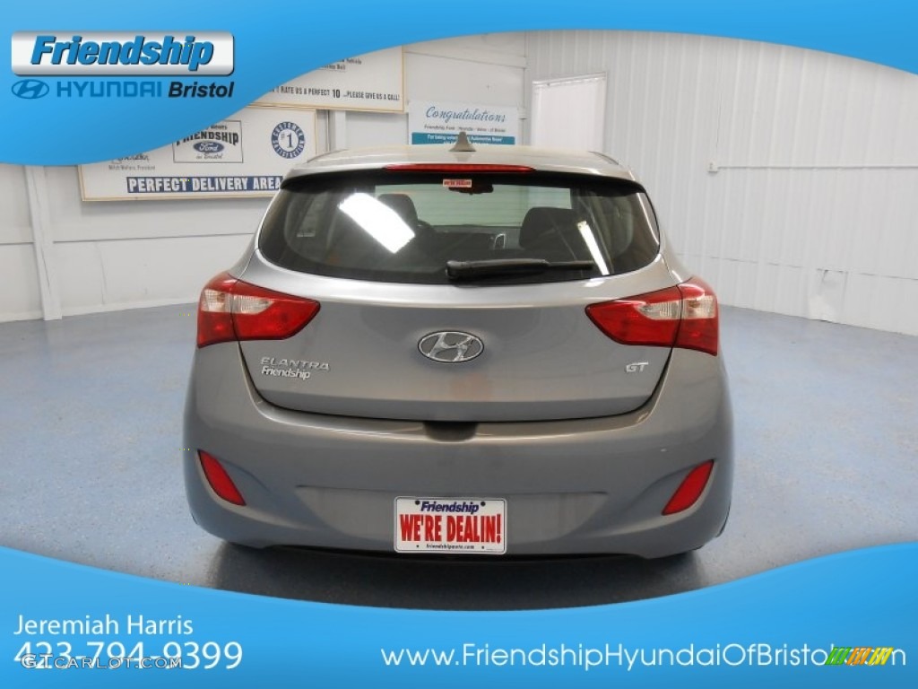 2013 Elantra GT - Titanium Gray Metallic / Black photo #5