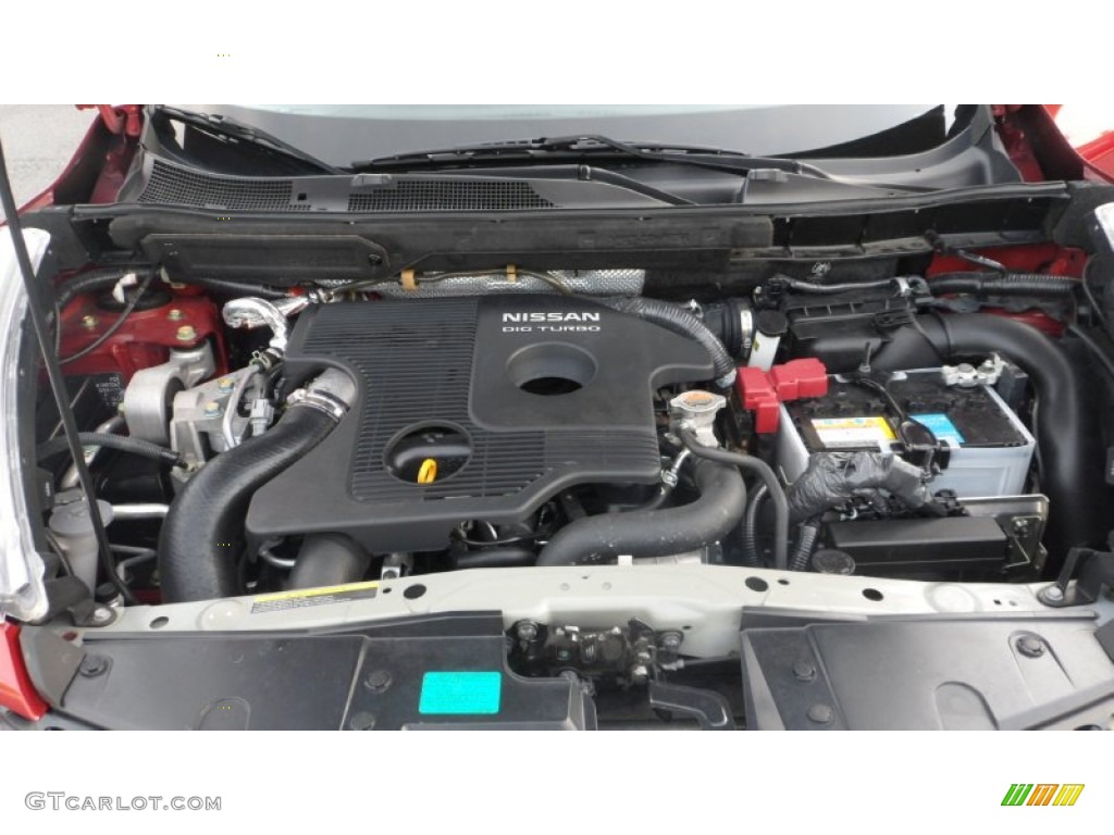 2011 Nissan Juke SV 1.6 Liter DIG Turbocharged DOHC 16-Valve 4 Cylinder Engine Photo #80161468