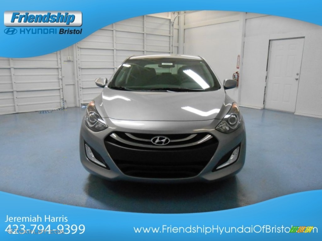 2013 Elantra GT - Titanium Gray Metallic / Black photo #3