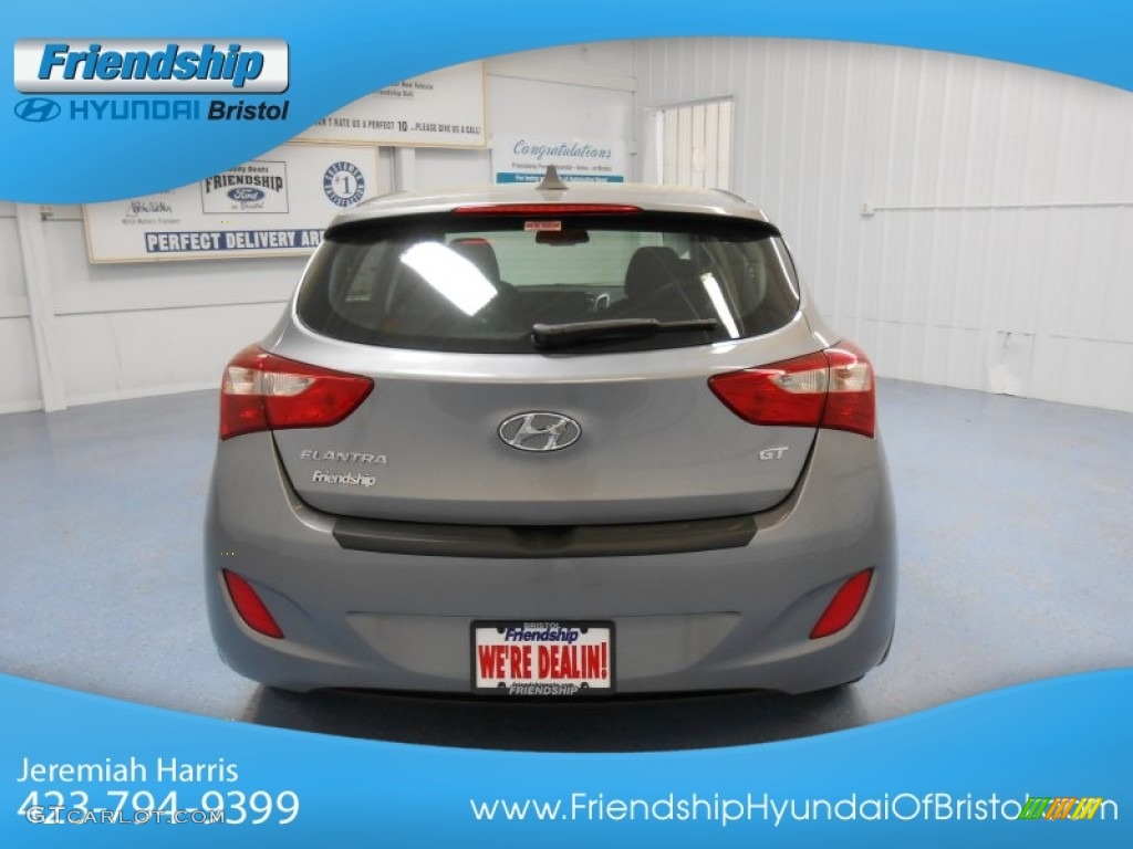 2013 Elantra GT - Titanium Gray Metallic / Black photo #5