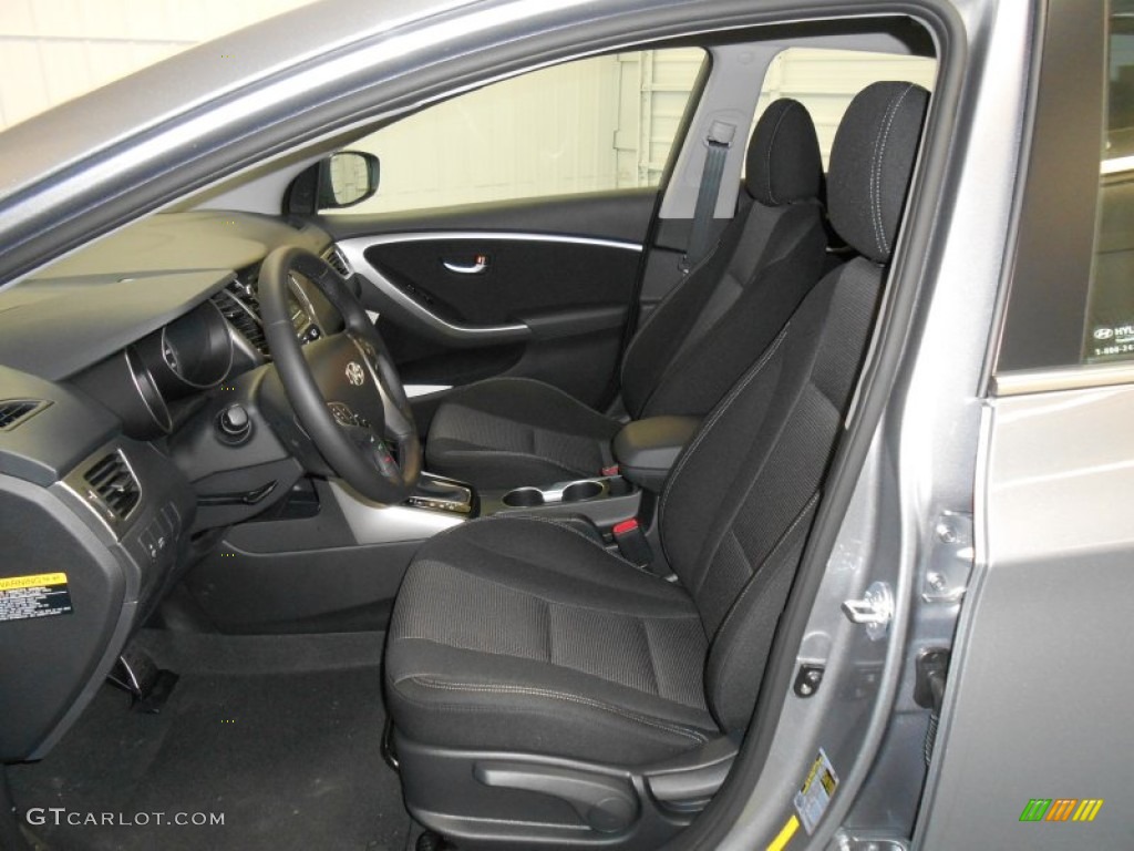 2013 Elantra GT - Titanium Gray Metallic / Black photo #6