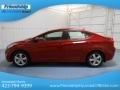 2013 Red Allure Hyundai Elantra GLS  photo #1