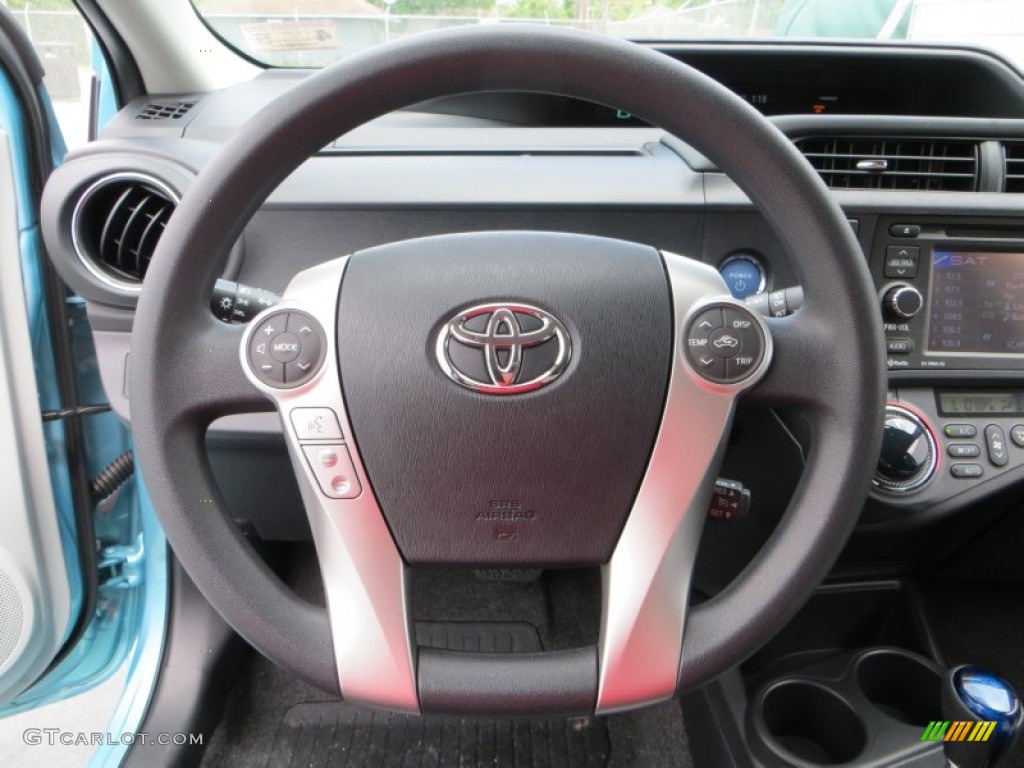 2013 Toyota Prius c Hybrid Three Steering Wheel Photos