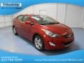 2013 Red Allure Hyundai Elantra GLS  photo #4