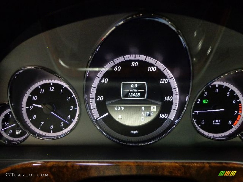 2012 Mercedes-Benz E 350 4Matic Sedan Gauges Photo #80161929