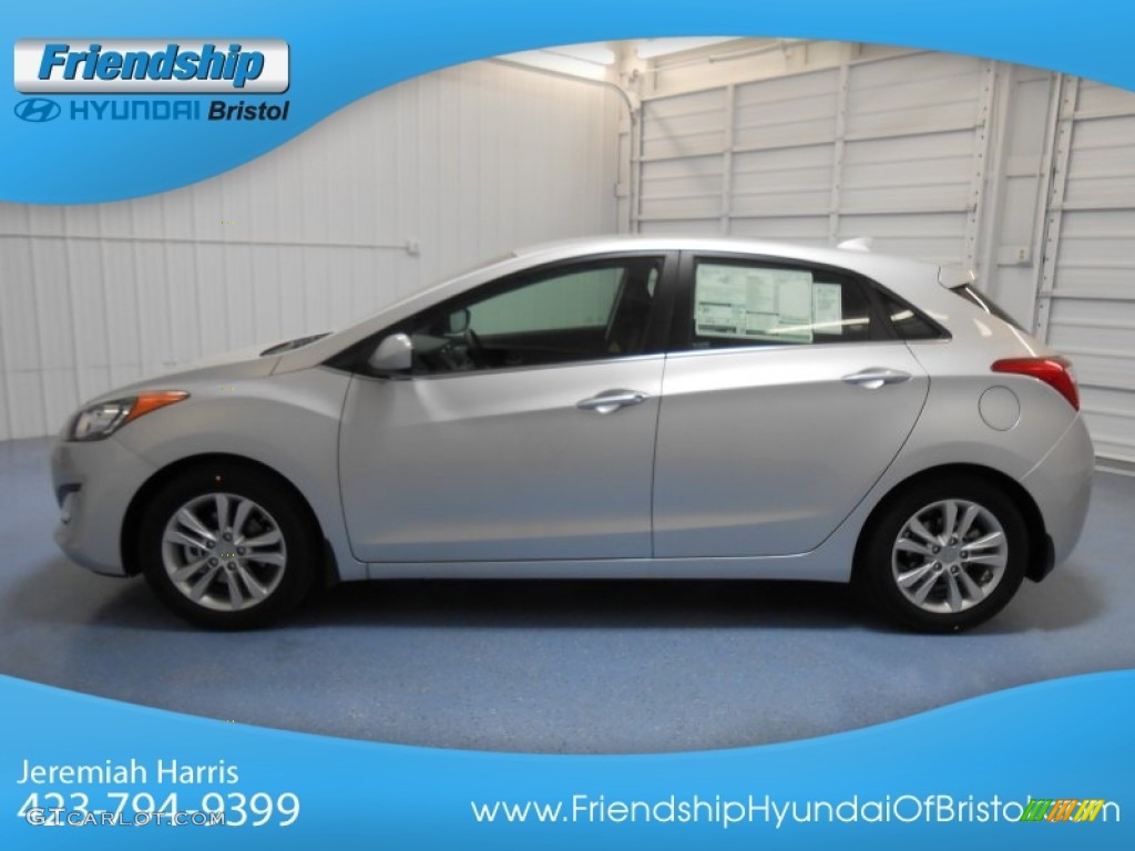2013 Elantra GT - Silver / Black photo #1
